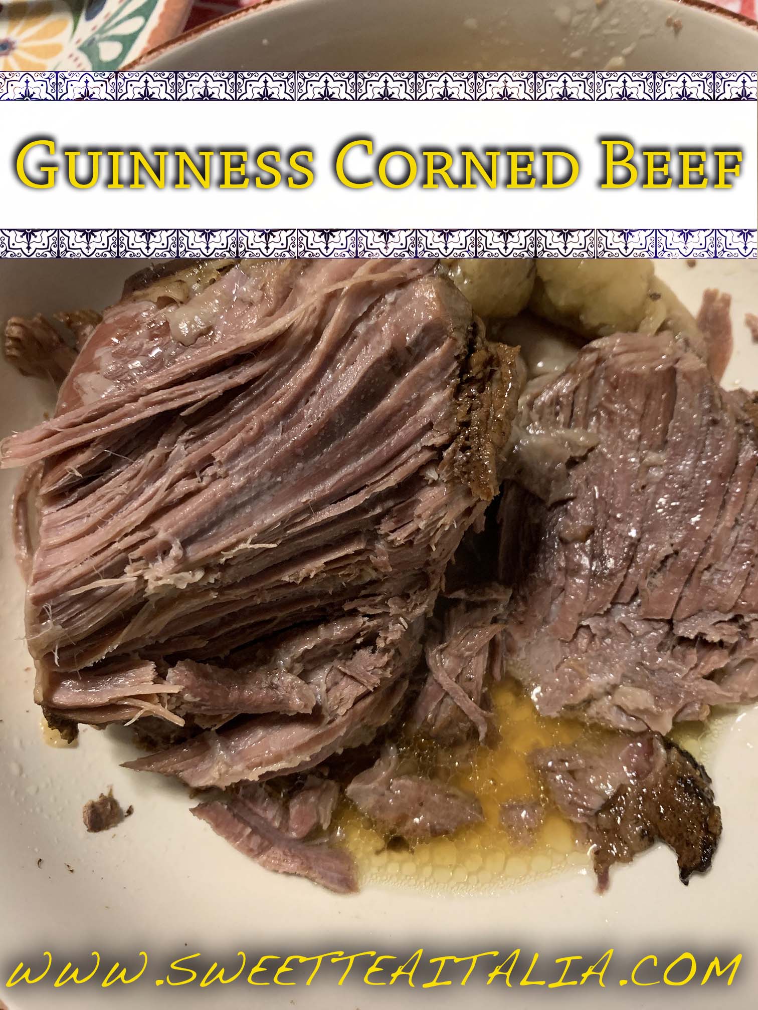 Slow Cooker Guinness Corned Beef Sweet Tea In Italia   Guinnesscornedbeef 